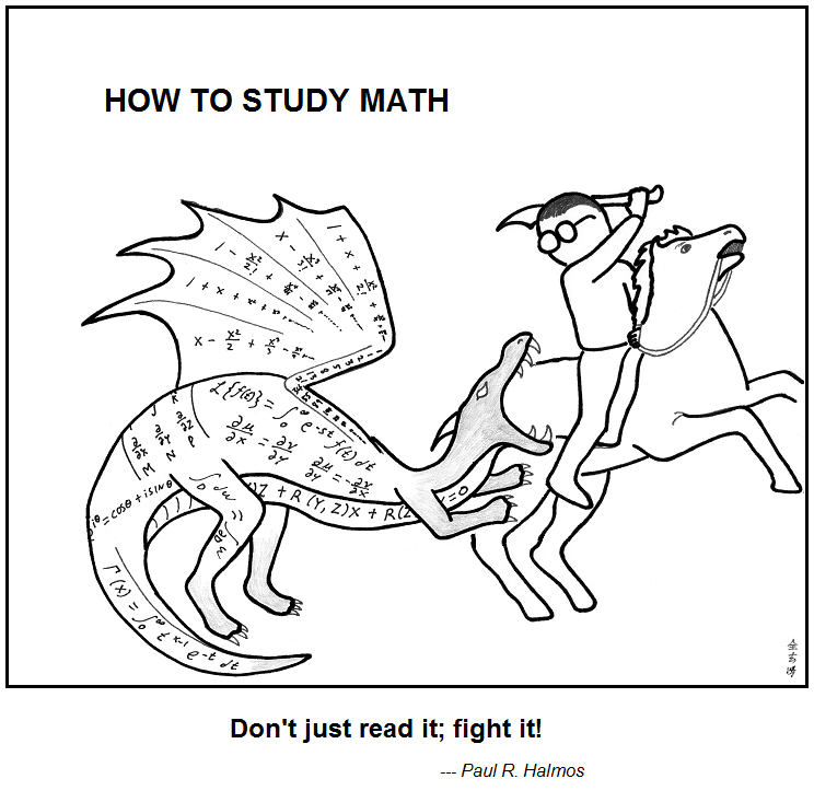 Don't just read it; fight it!